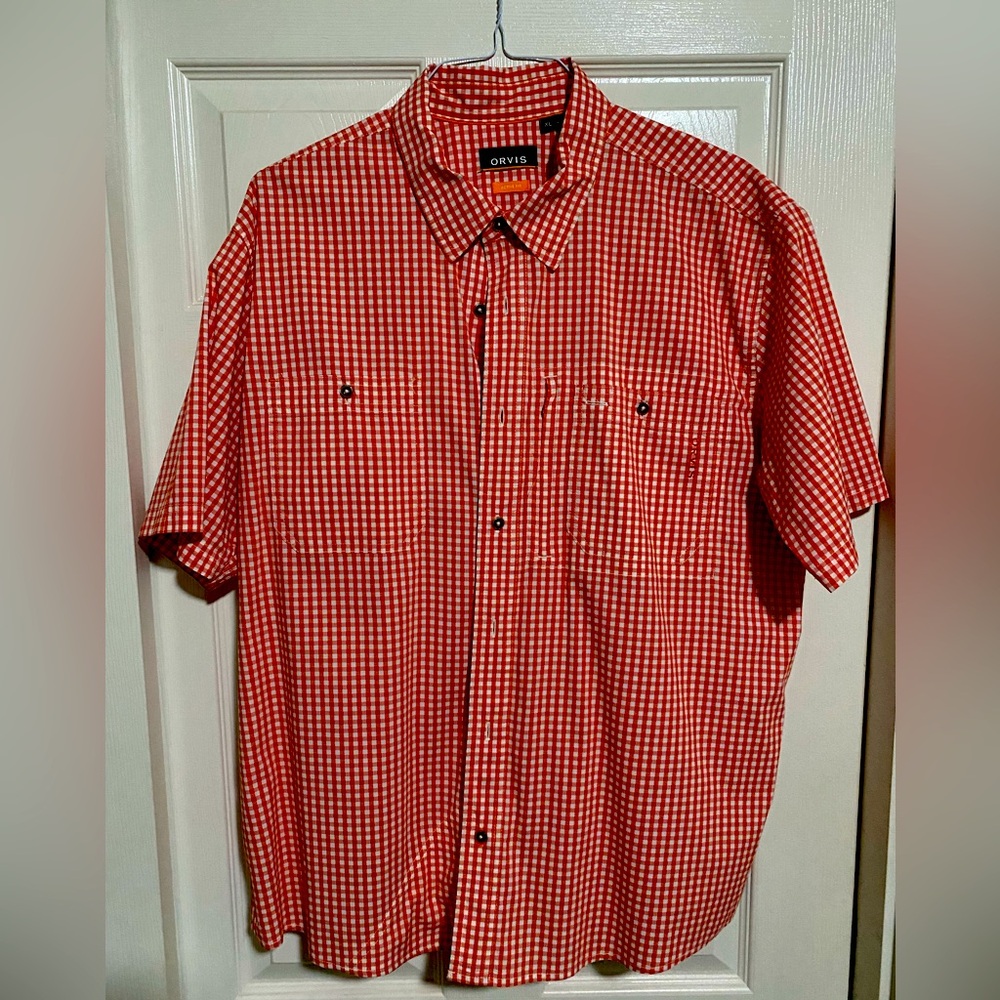 Orvis Men’s button down fishing shirt, size XL